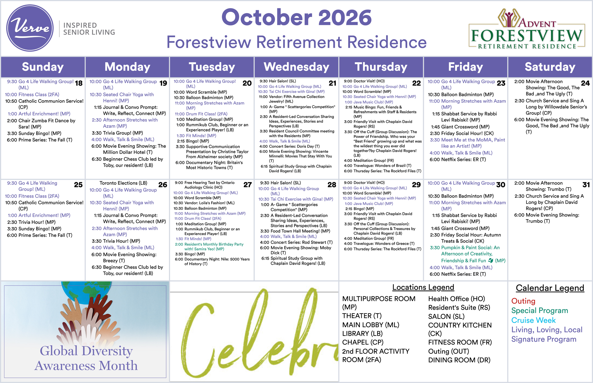 Independent Living Monthly October 2026 North York